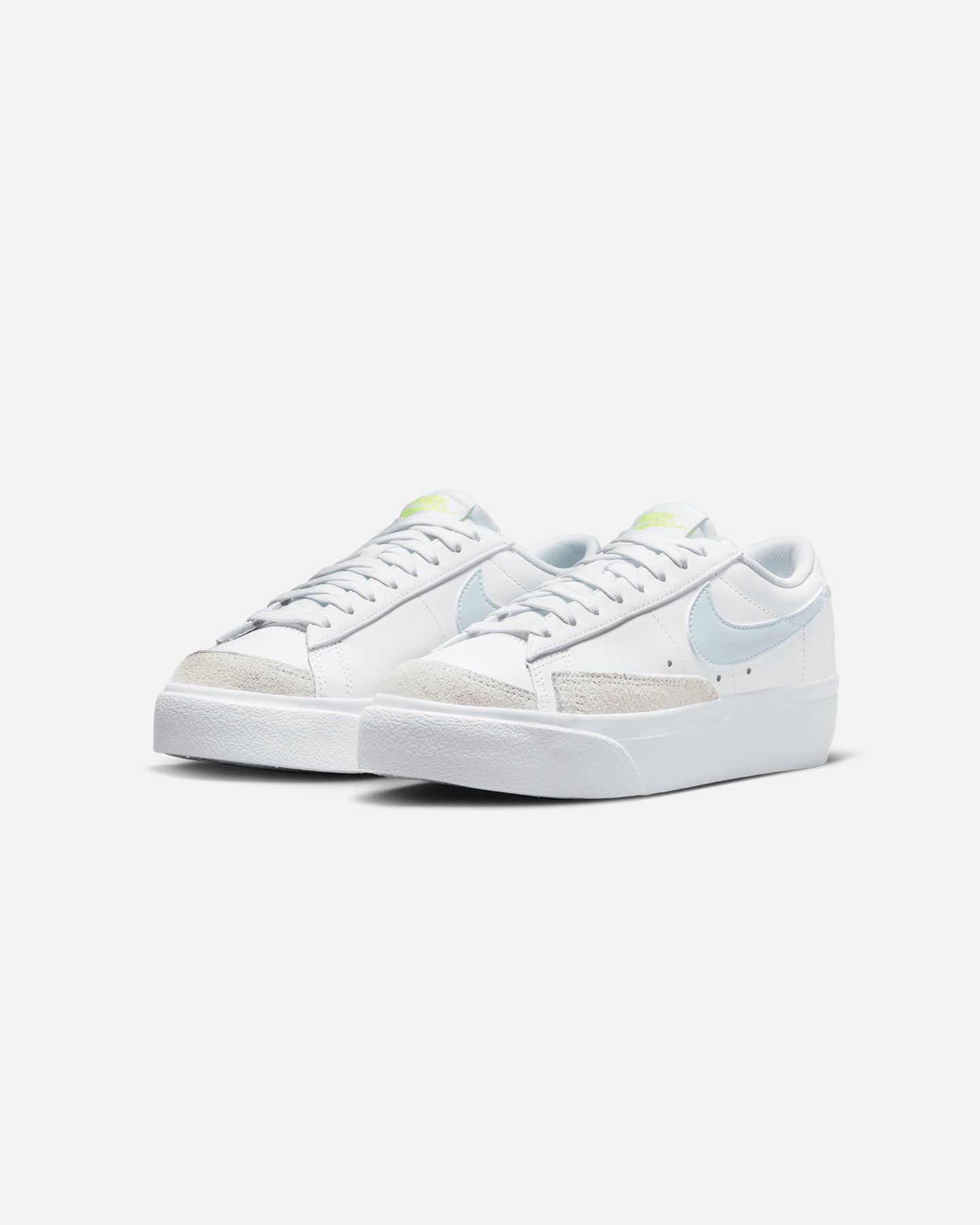 Nike Women's Blazer Low Platform White/Blue Tint、mySite、zt4zffjzw