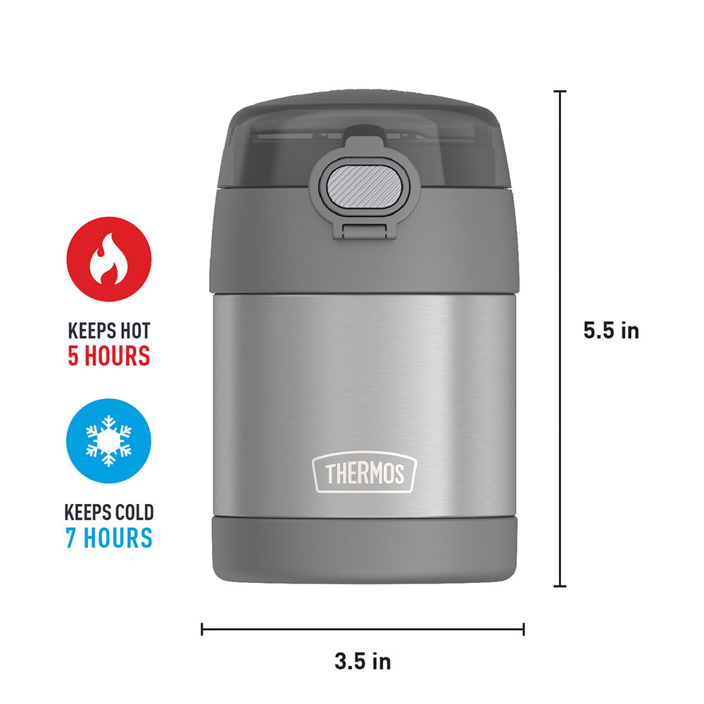 10oz FUNTAINER® FOOD JAR WITH SNACK TOP、mySite、noshort