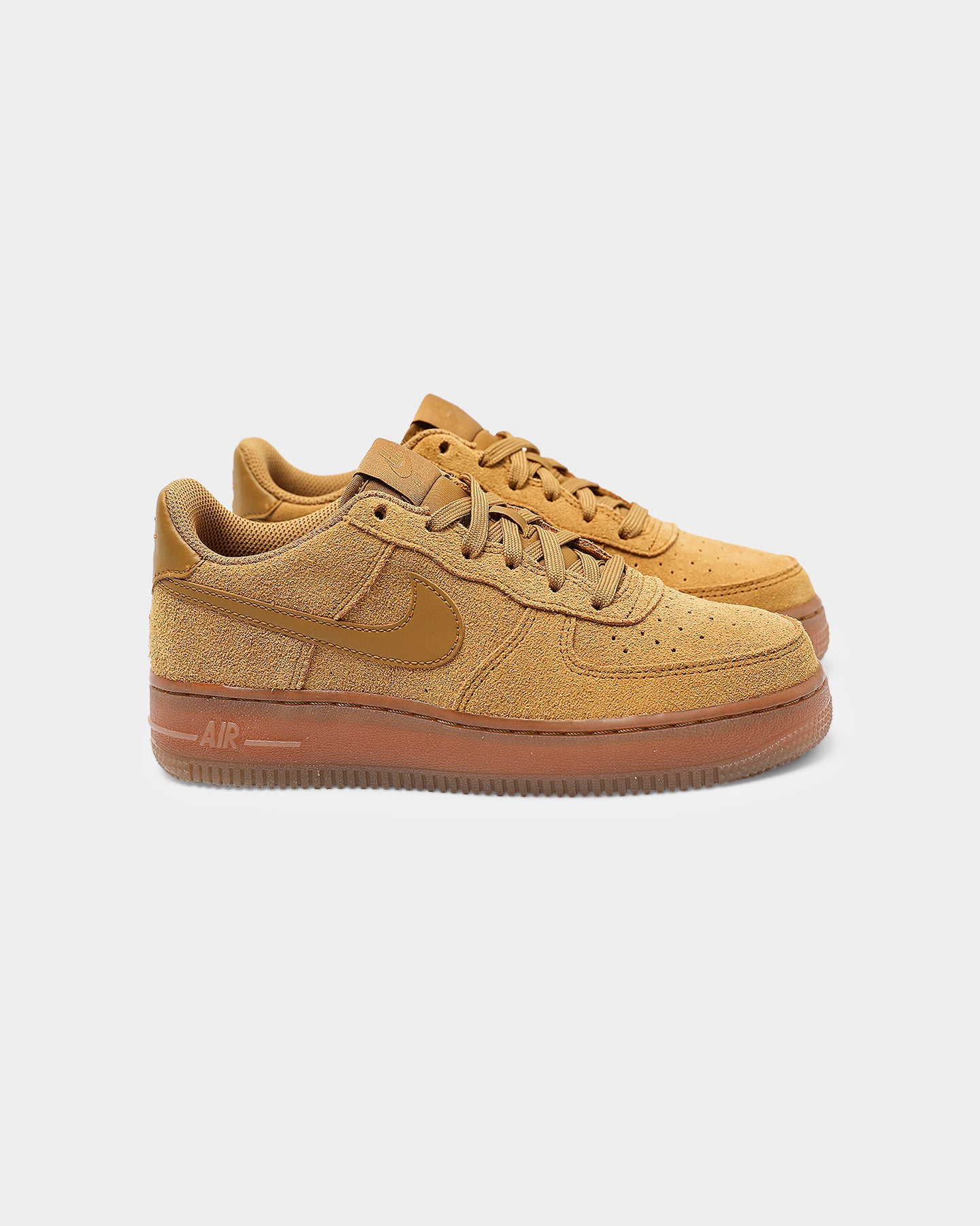 Nike Kids Air Force 1 LV8 3 (GS) Wheat/Gum、mySite、zt4zffjzw