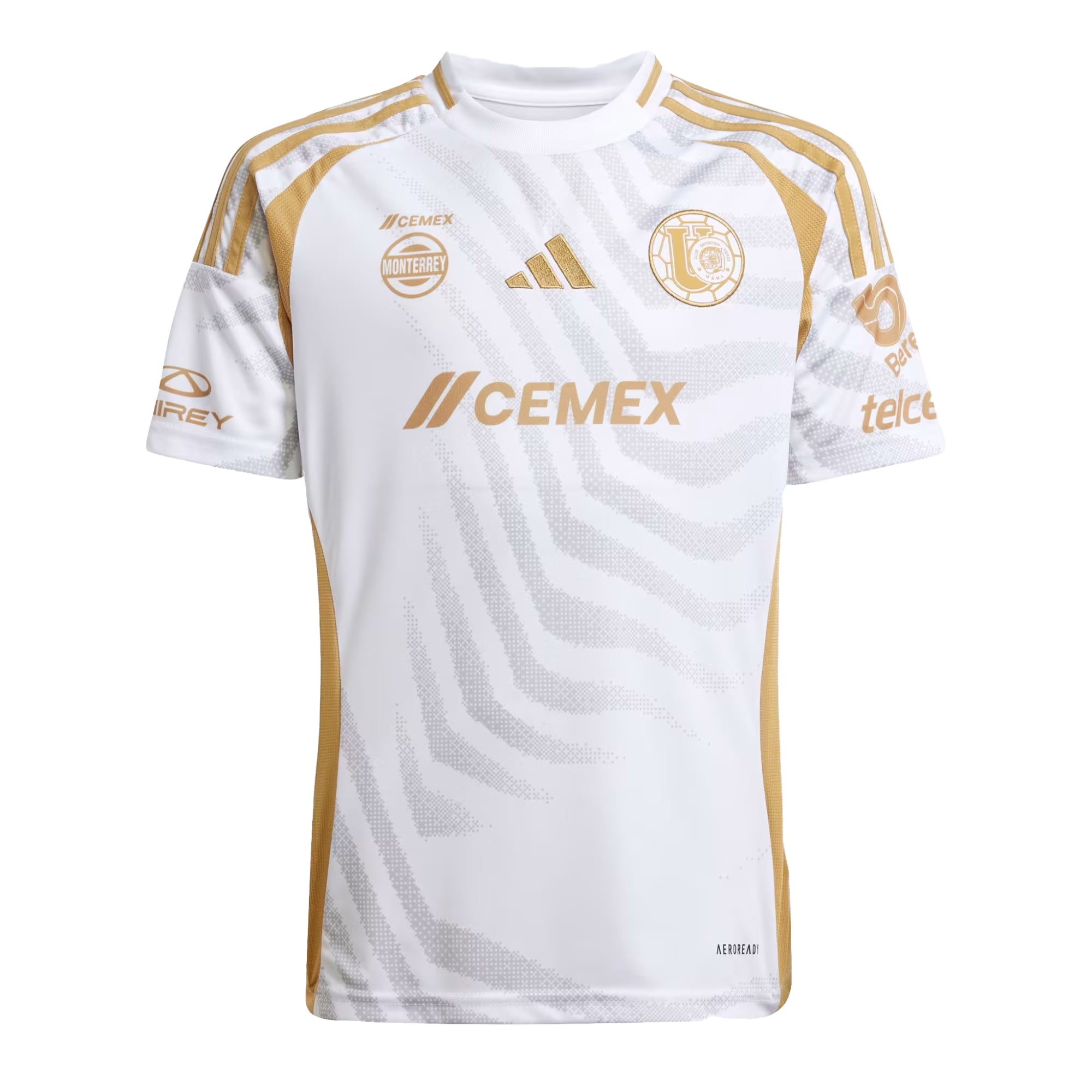 adidas Kids Tigres UANL 2024/25 Third Jersey White/Grey、mySite、bottomscart