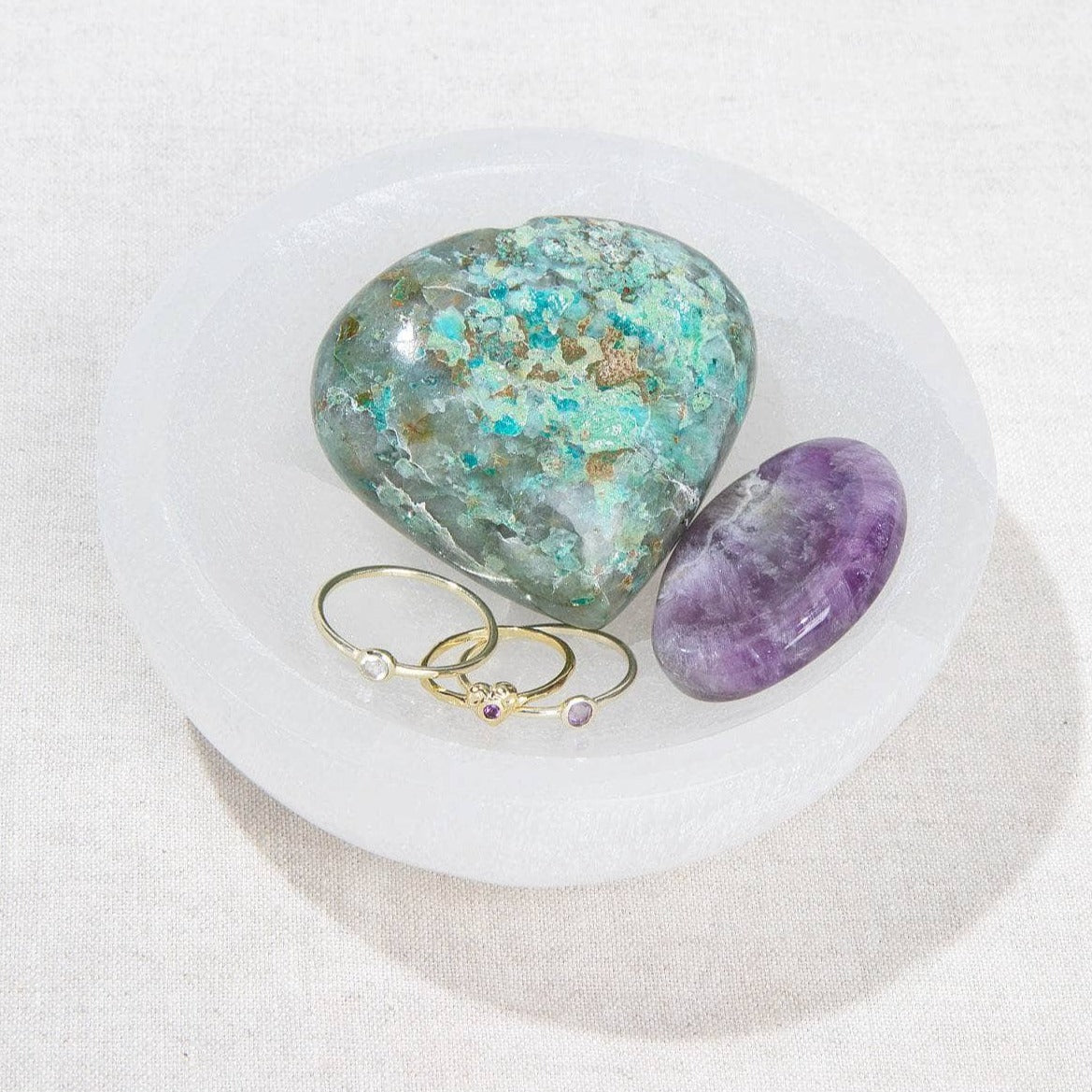 Selenite Crystal Recharging Bowl、mySite、hinf8tx79