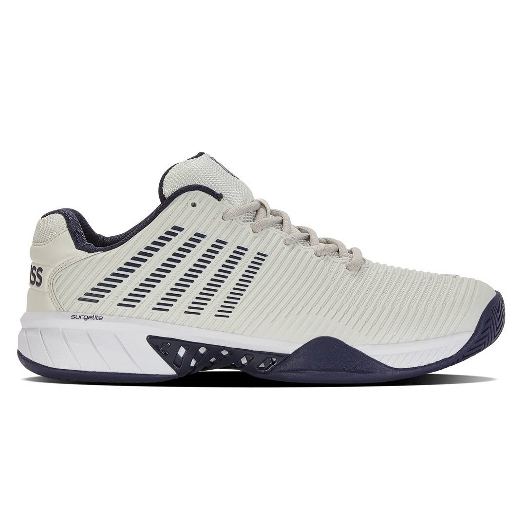 K-Swiss Hypercourt Express 2 Men's Tennis Shoe (White/Blue)、mySite、neckold