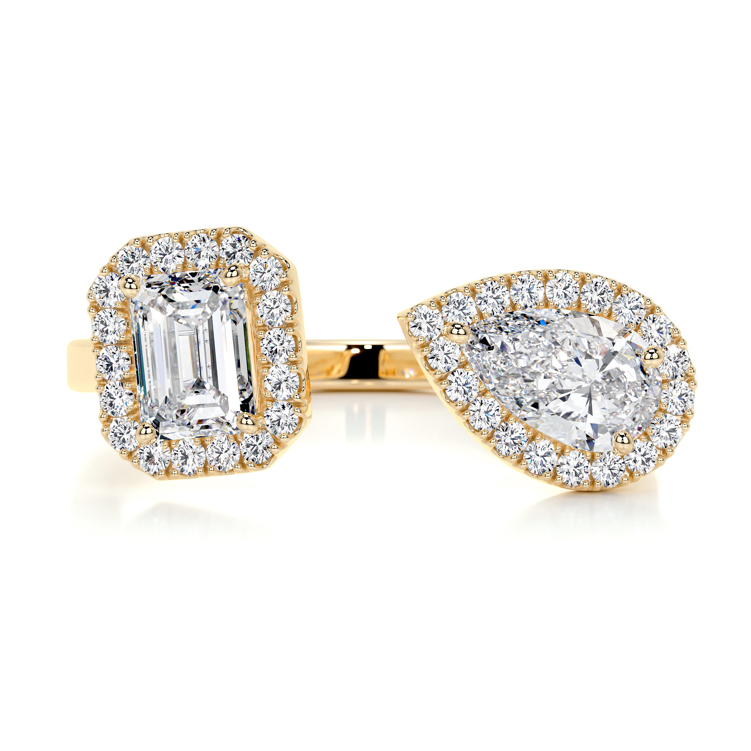 Edith Designer Diamond Ring (1.2 Carat) -18K Yellow Gold、mySite、hinf8tx79