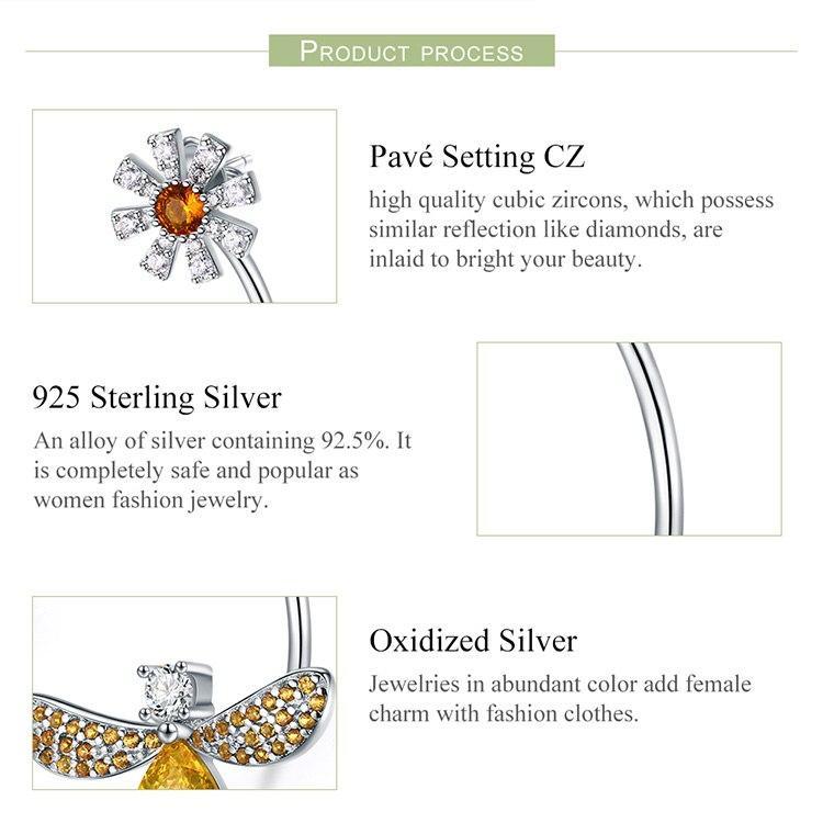 Honey Bee Jewelry SET, Ring, Earrings and Necklace BEE-autiful! Elegant!、mySite、g9winljtr