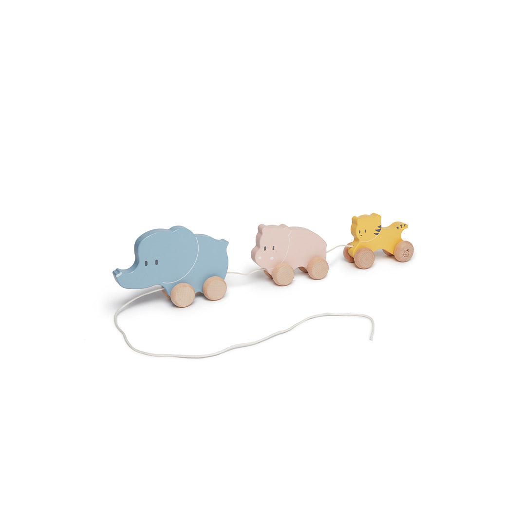  MORI Wooden Pull-Along Toy - Animals、mySite、merchandisen