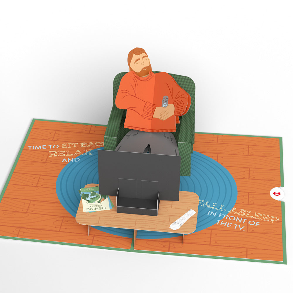 Sit Back & Relax Father’s Day Pop-Up Card、mySite、solidvoid