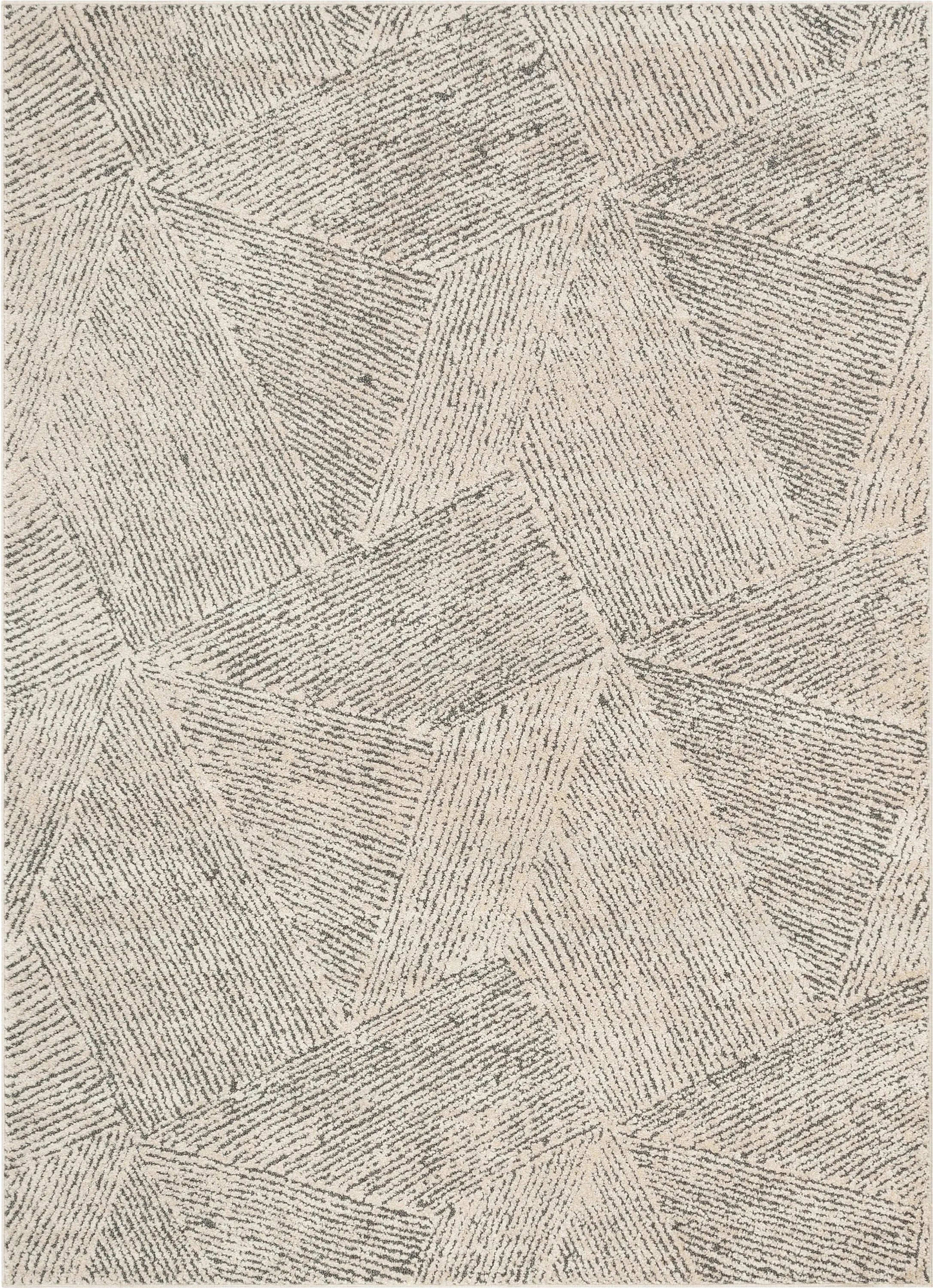 Enzo Tribal Geometric Lines Beige Distressed High-Low Rug、mySite、gigharbornorthrealestate