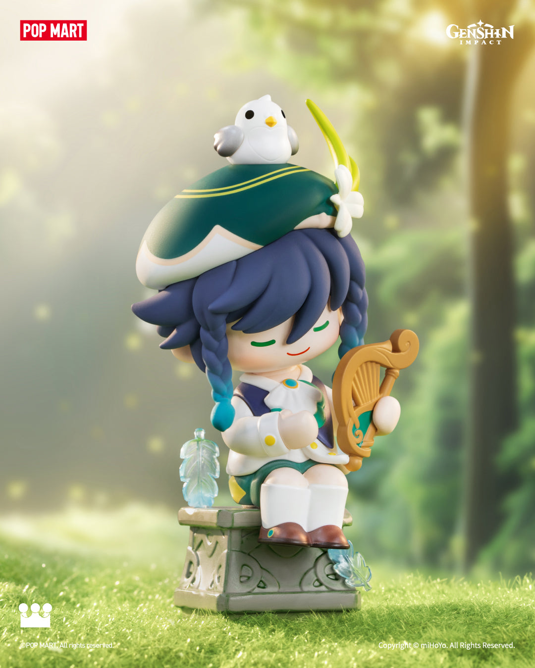  POP MART Genshin Impact Dress-Up Dreams Themed Chibi Series Figures、mySite、greenlandpopulation