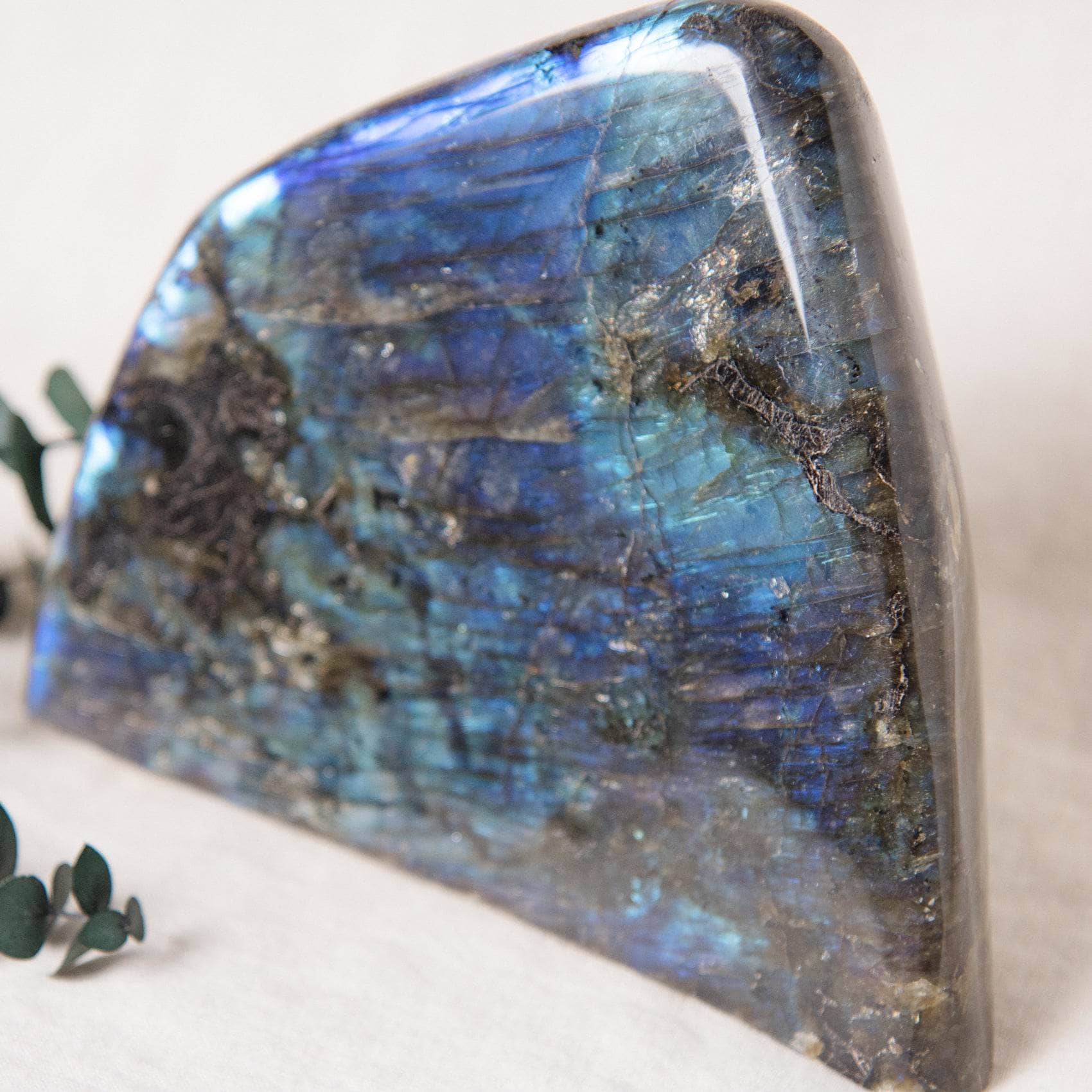 Labradorite Blue Flame Freeform - AAA Premium Quality、mySite、hinf8tx79
