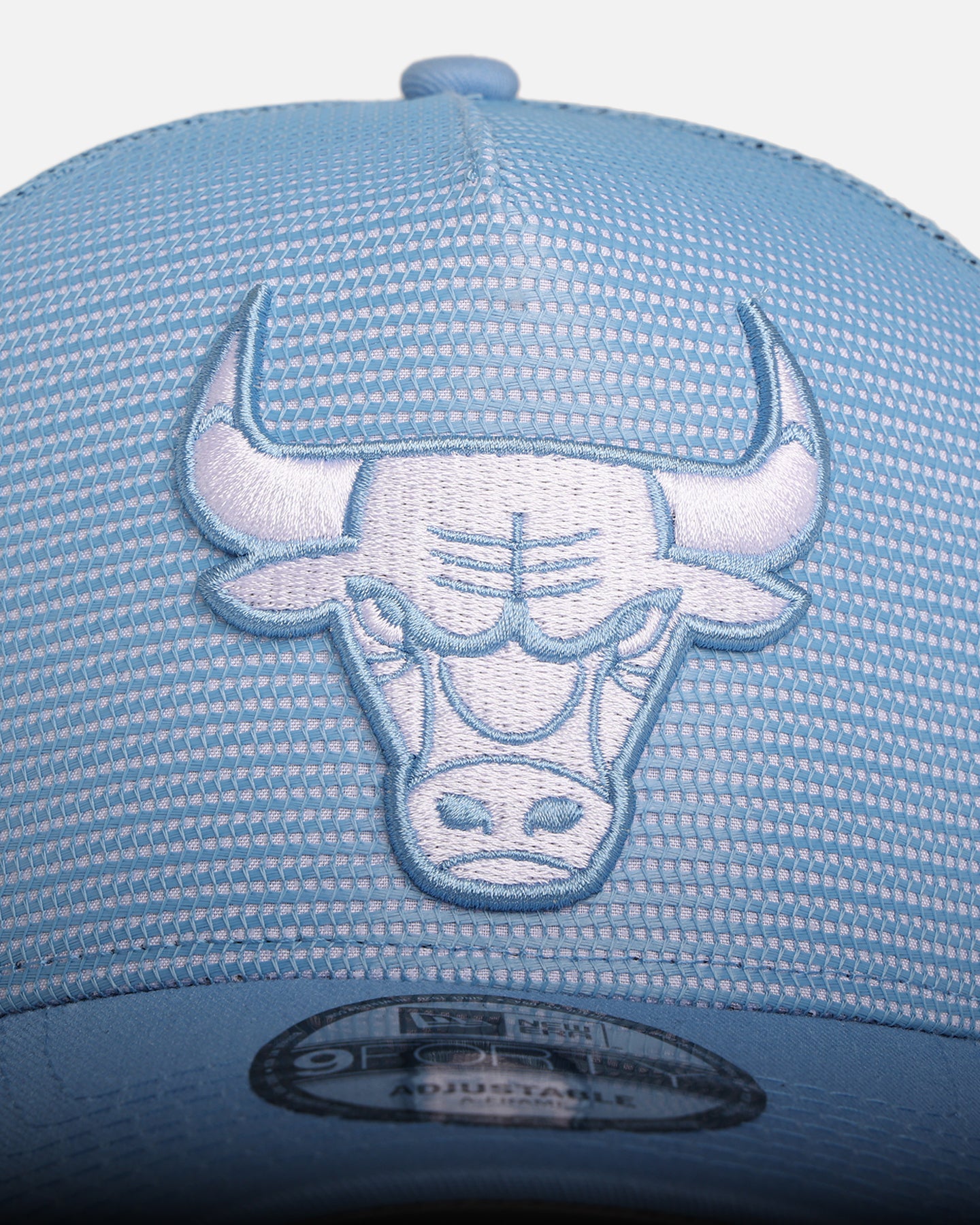 New Era Chicago Bulls 'Polychromatic Mesh' 9FORTY A-Frame Snapback Sky、mySite、zt4zffjzw