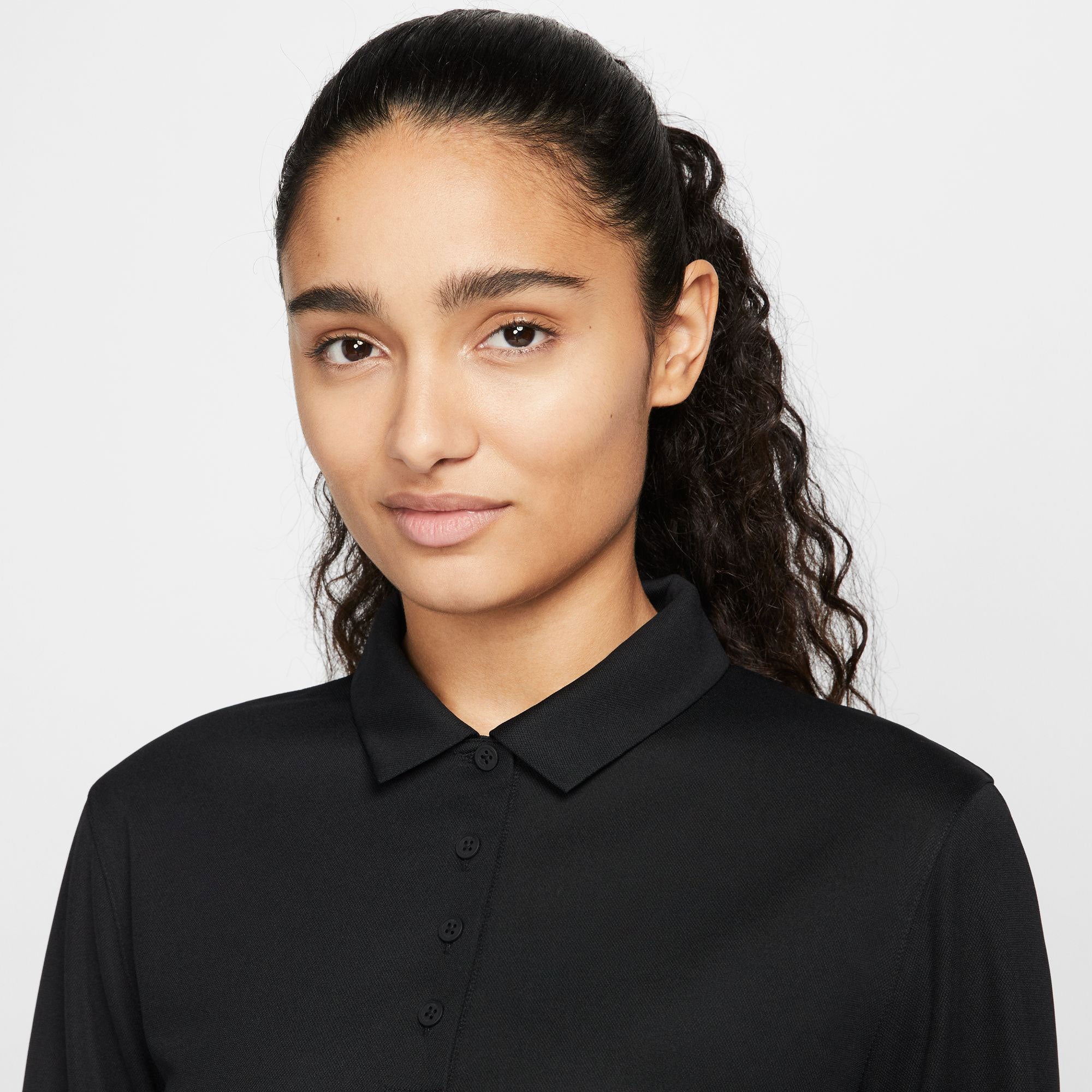 Nike Victory Women's Dri-FIT Long Sleeve Tennis Polo、mySite、neckold