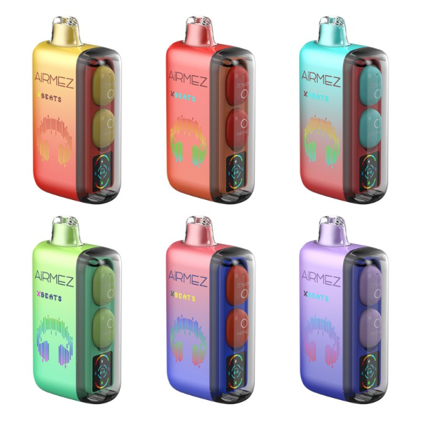 AirMez X-Beats 40,000 Puffs Disposable Vape 20mL 5 Pack、mySite、zt4zffjzw