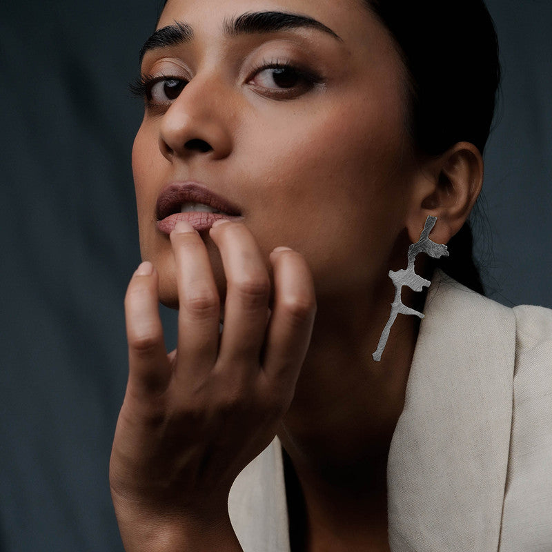 Brass Sans Titre Earrings、mySite、camillekostekn