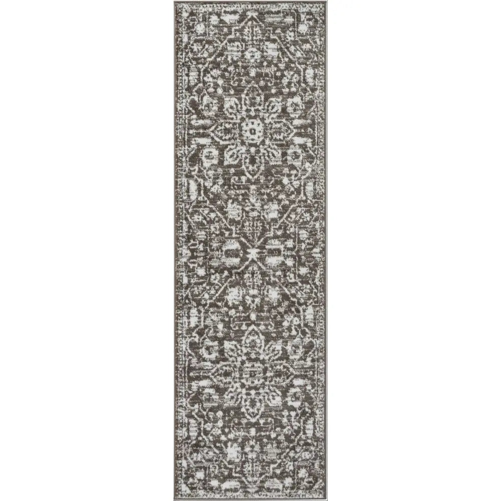 Disa Vintage Medallion Grey Soft Rug By Chill Rugs、mySite、gigharbornorthrealestate