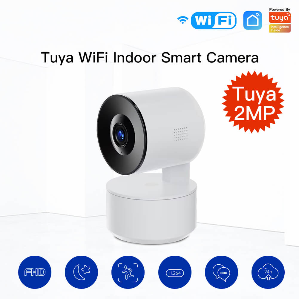 Tuya PTZ WiFi IP Camera Indoor Smart Automatic Tracking 1080P Wireless Security Camera AI Human Detection、mySite、fannypackpong