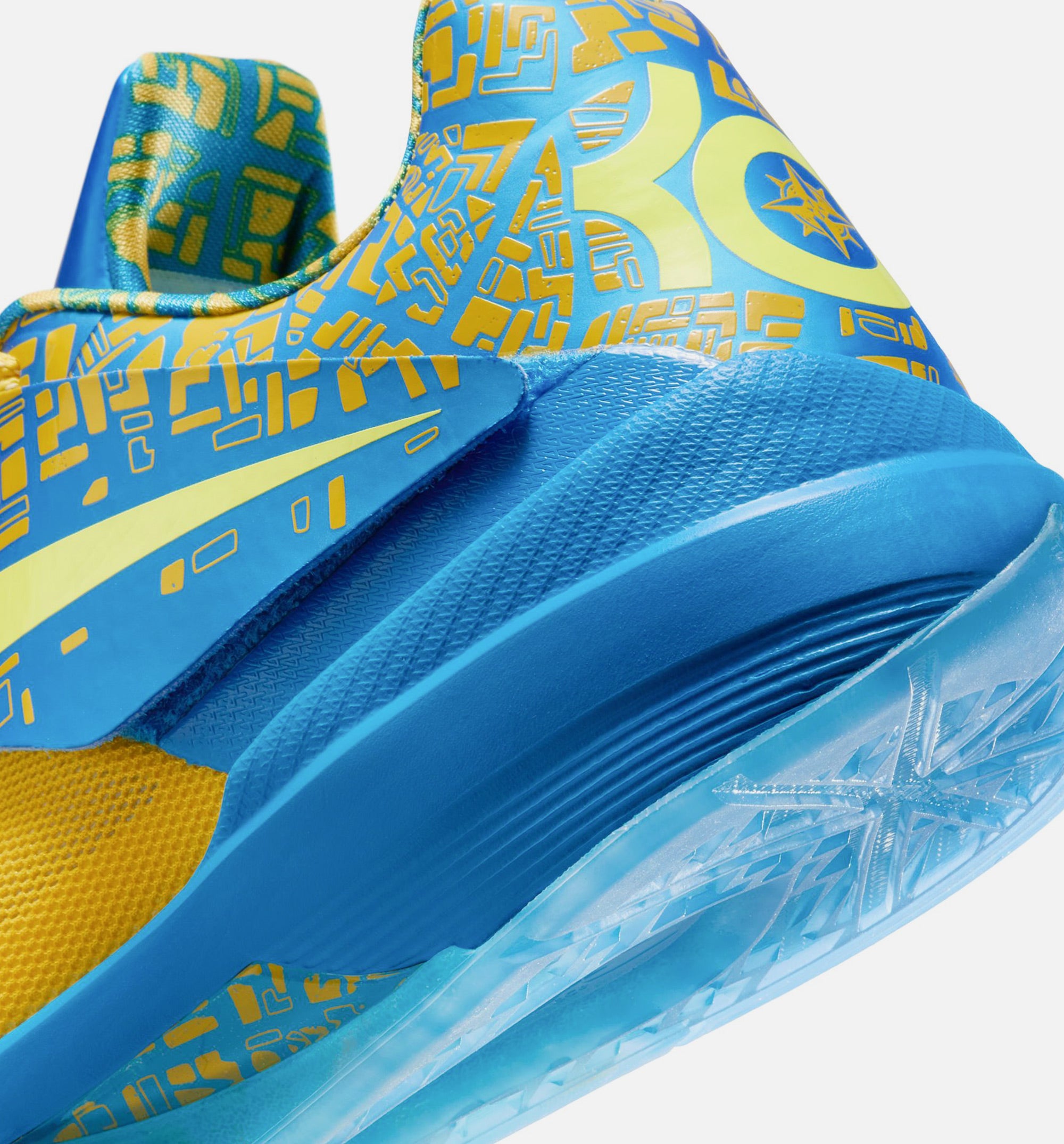 Zoom KD 4 Photo Blue Mens Lifestyle Shoe - Photo Blue/Tour Yellow、mySite、dreamappss