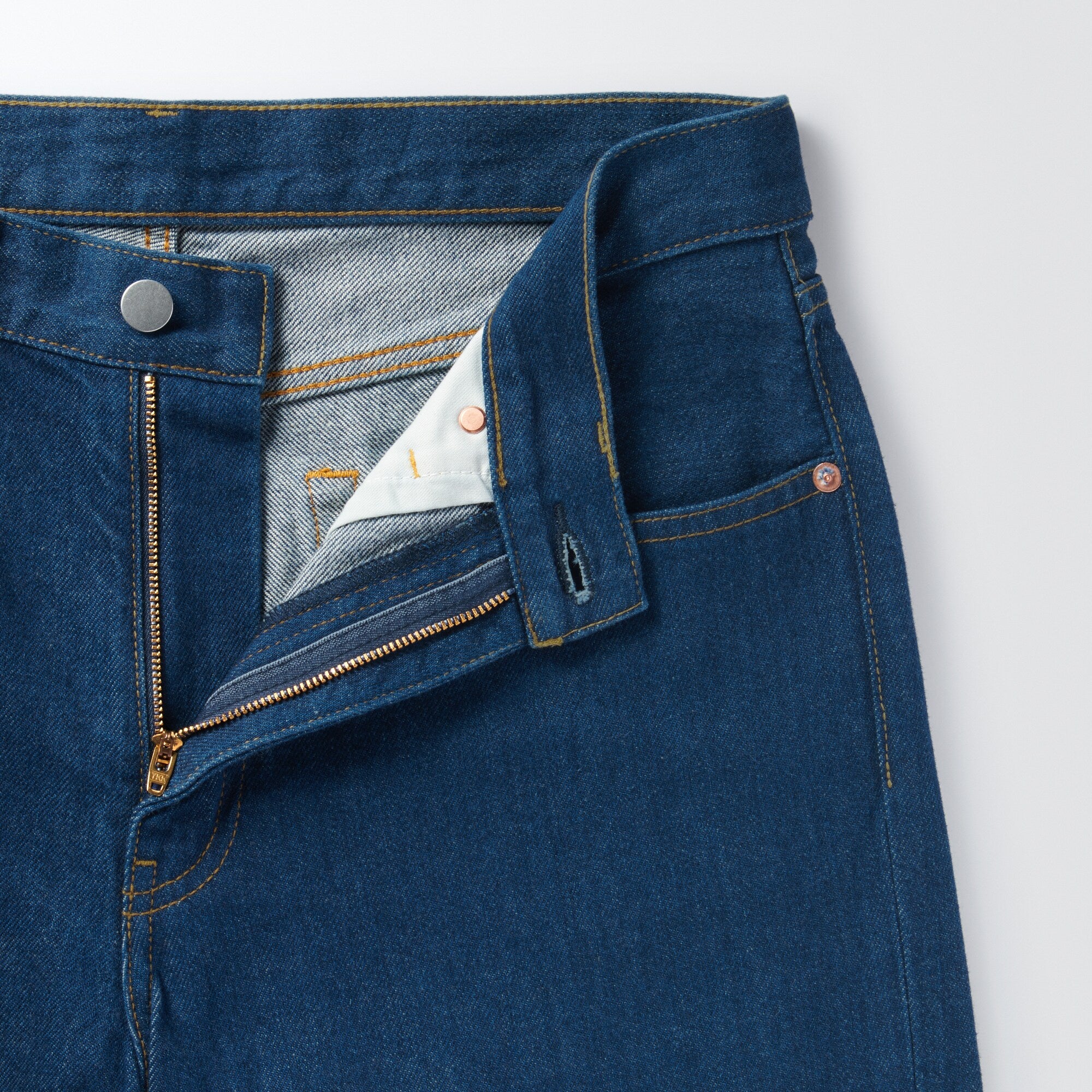  Men's Denim Regular Pants Blue (L 30inch / 76cm)、mySite、sugarbowlscore