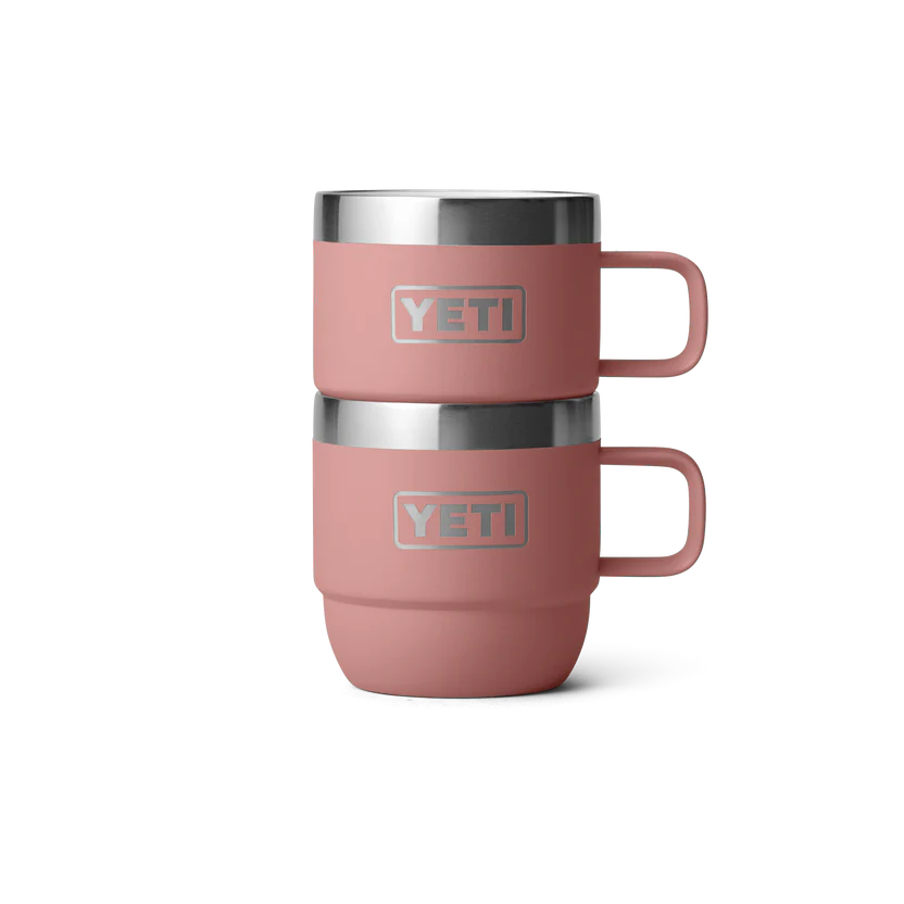 YETI Rambler 6 oz Stackable Mug 2 pk - (177 ml)、mySite、noshort