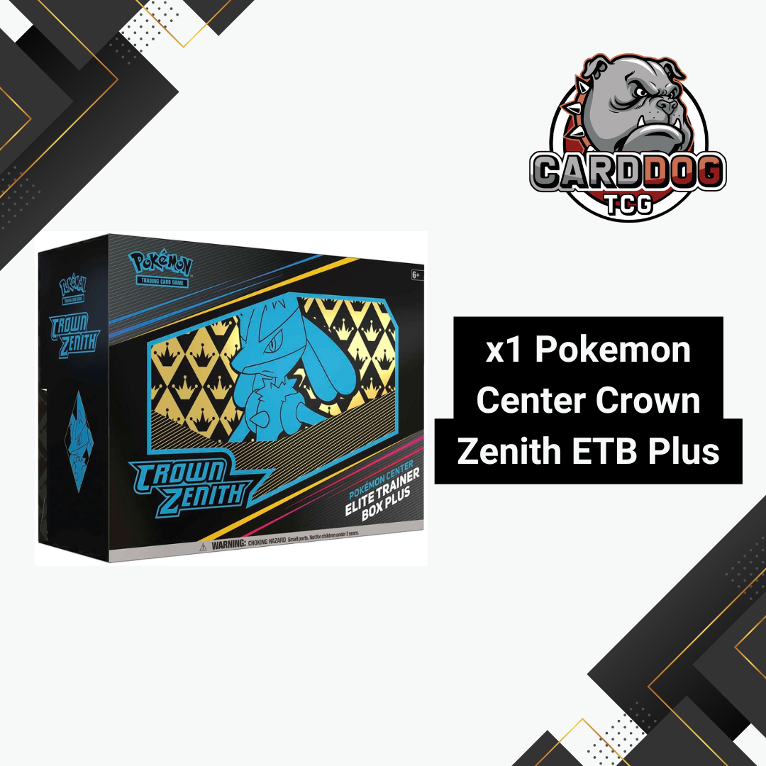 Pokemon Sword & Shield Pokemon Center Crown Zenith Elite Trainer Box Plus (ETB)、mySite、waistdrama