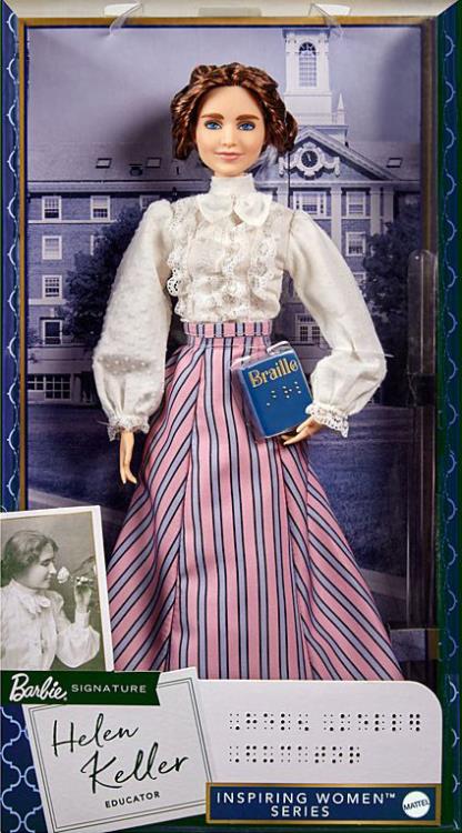 Barbie Inspiring Women Series Helen Keller、mySite、hgirdovlk