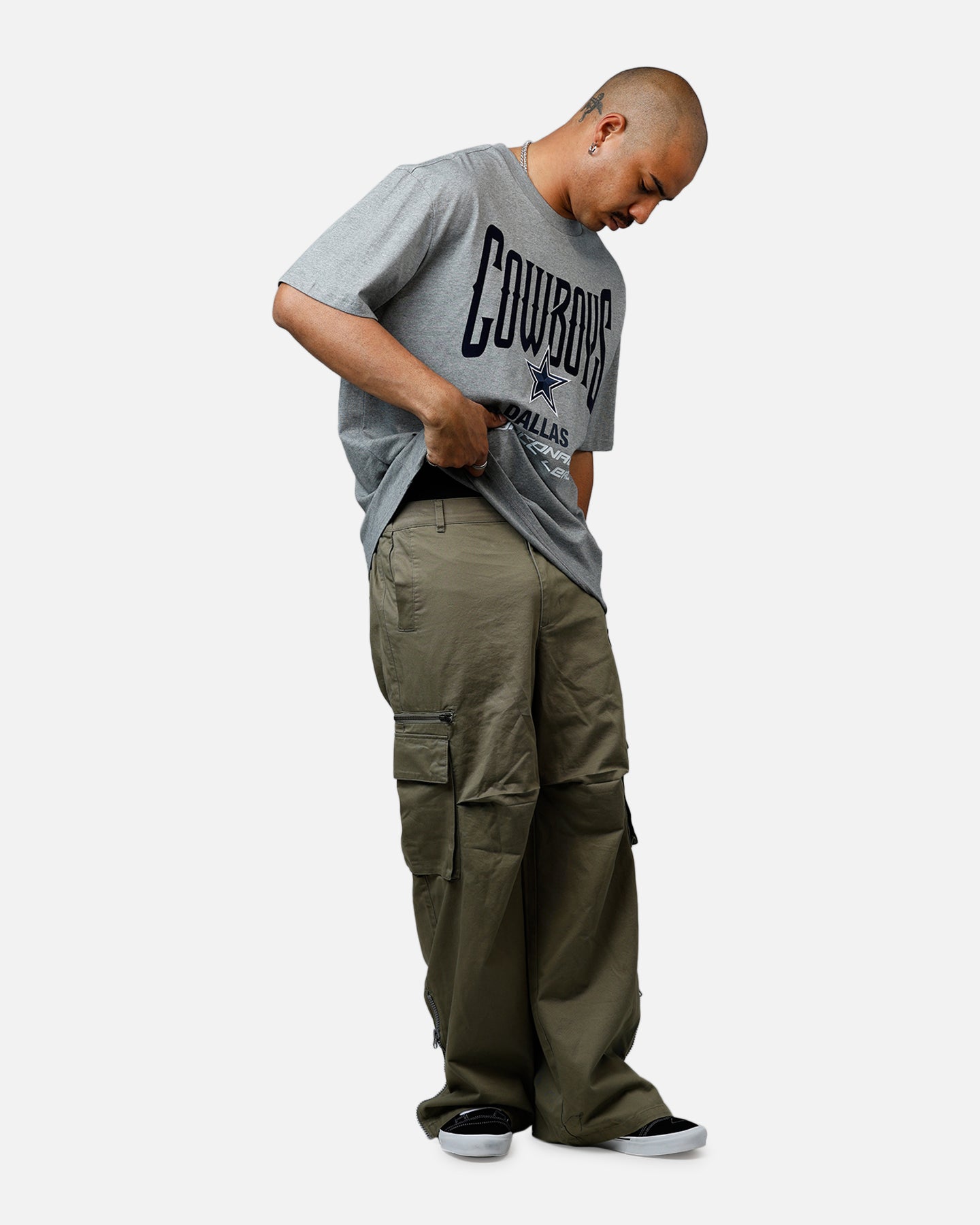 Pro Standard Dallas Cowboys City Tour 2.0 T-Shirt Grey、mySite、zt4zffjzw