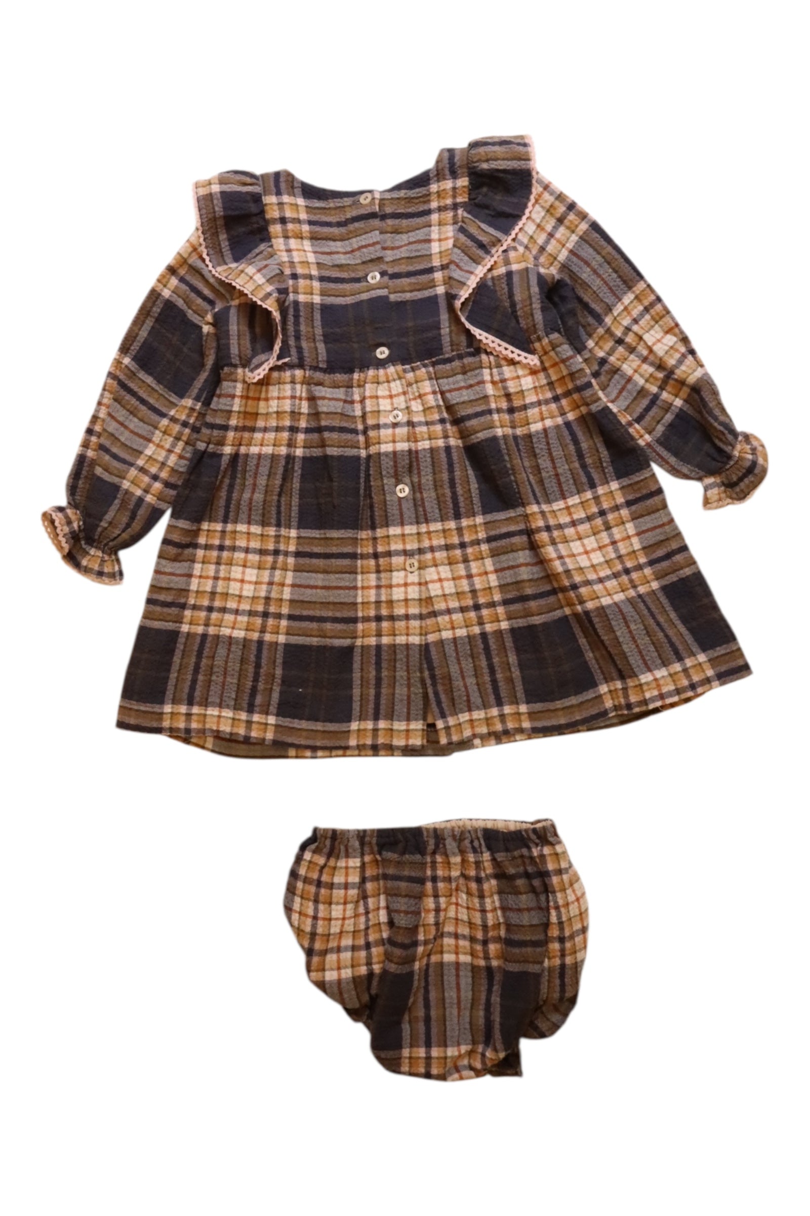 Nanos Plaid Dress Set 2-3T、mySite、g9winljtr