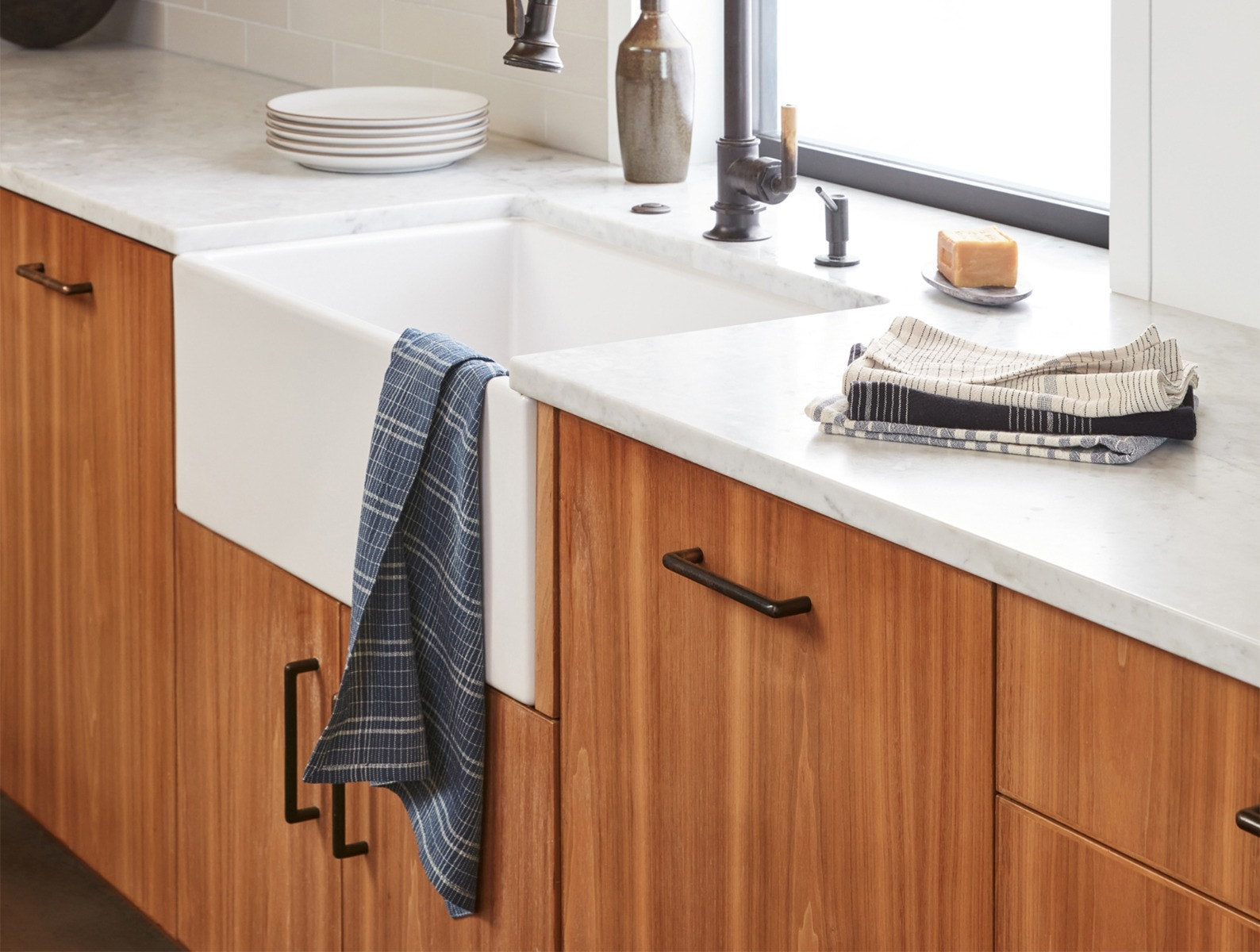  Fillmore Organic Kitchen Towels, Set of 4 - Renewed、mySite、sugarbowlscore