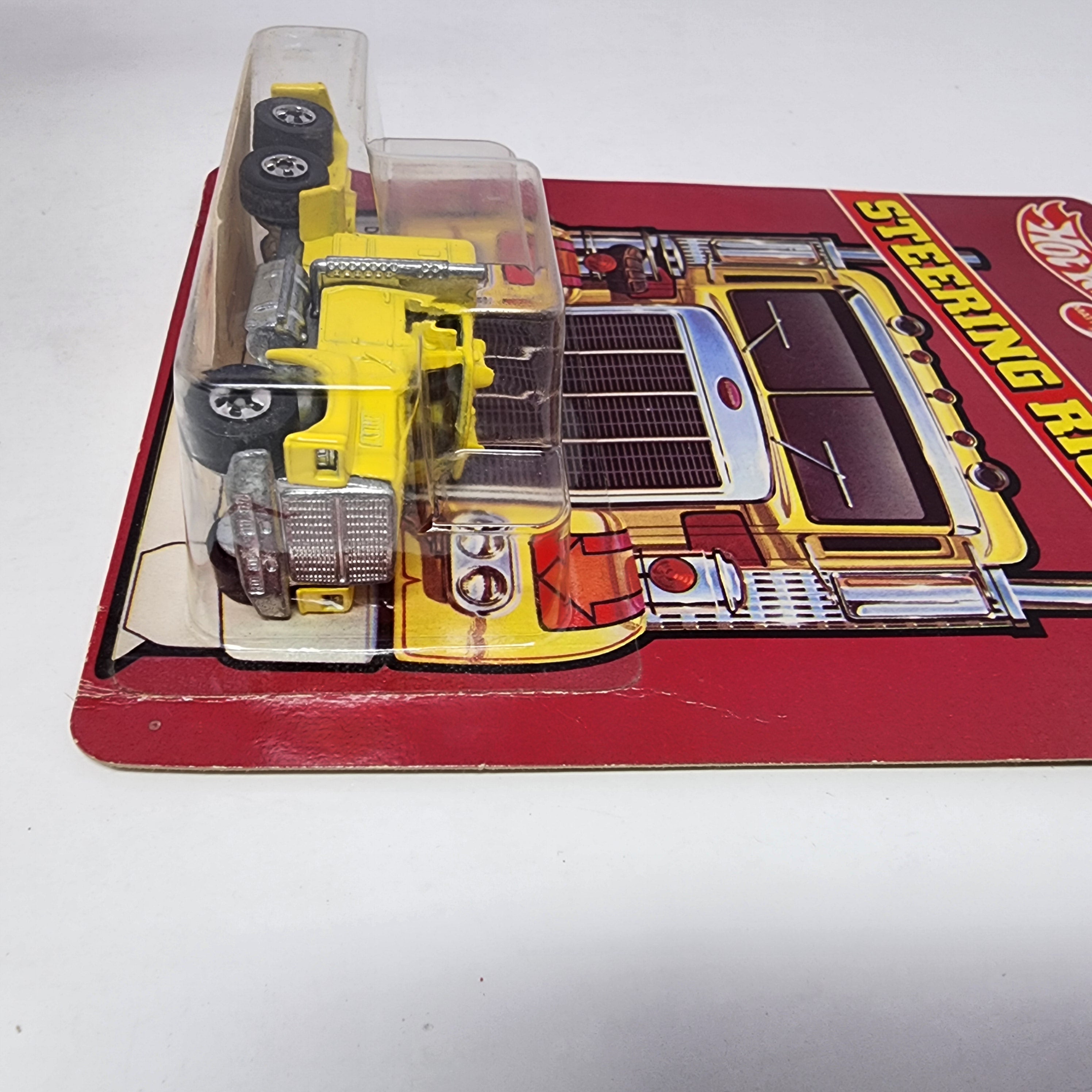 Ford No 5677 * Yellow * 1982 Hot Wheels Hong Kong Steering Rigs、mySite、hgirdovlk