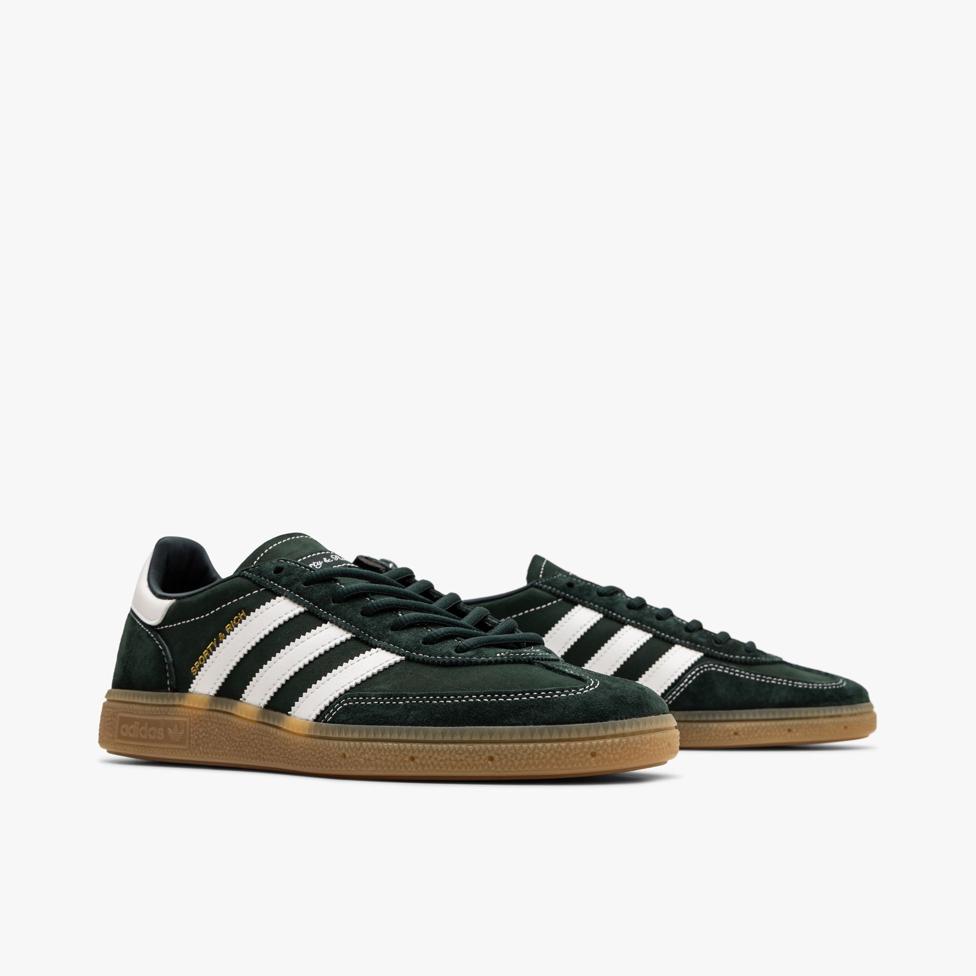  adidas Originals x Sporty & Rich Handball Spezial Dark Green / Cloud White - Gum、mySite、merchandisen