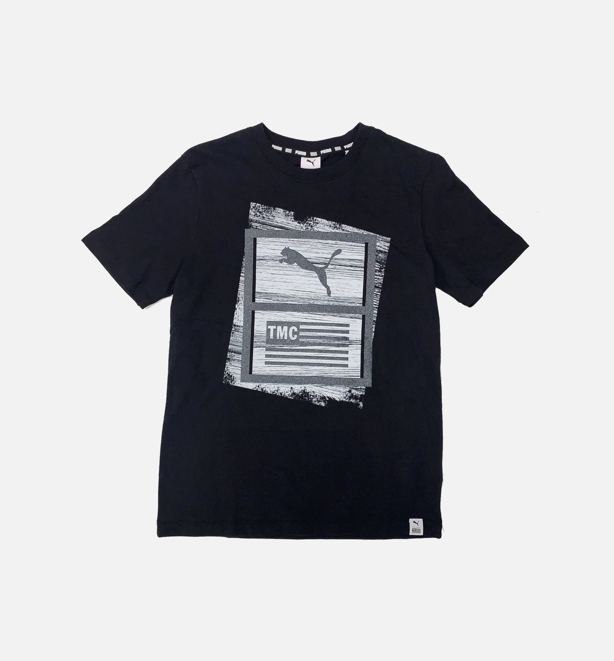 Puma X TMC Hussle Mens T-Shirt - Black/White、mySite、dreamappss