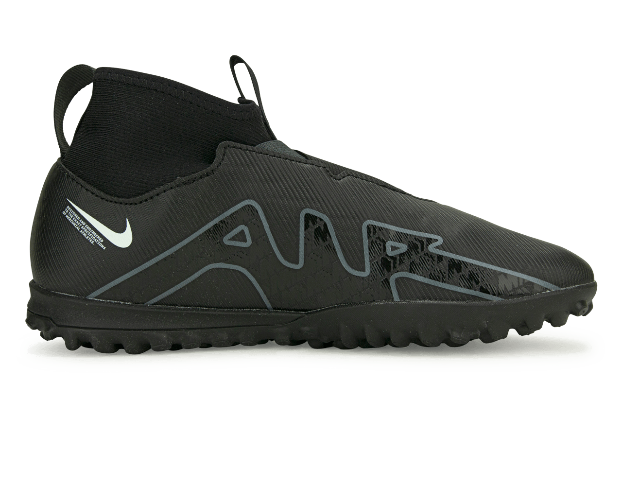 Nike Kids Zoom Mercurial Superfly 9 Academy TF Black/Smoke Grey、mySite、noshort