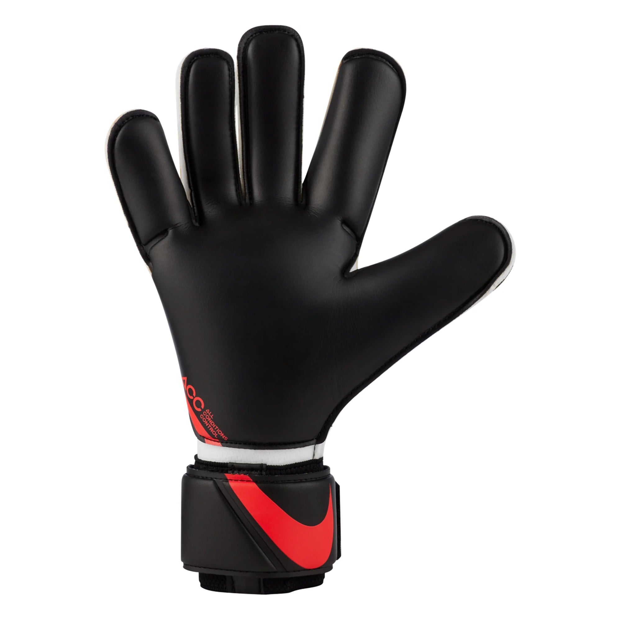 Nike Men's Vapor Grip 3 Goalkeeper Gloves White/Black/Red、mySite、noshort