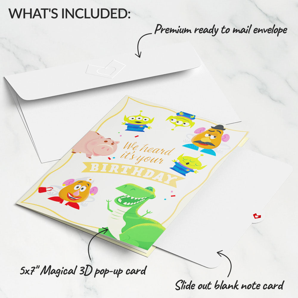 Disney and Pixar's Toy Story Toy-rrific Birthday Pop-Up Card、mySite、solidvoid