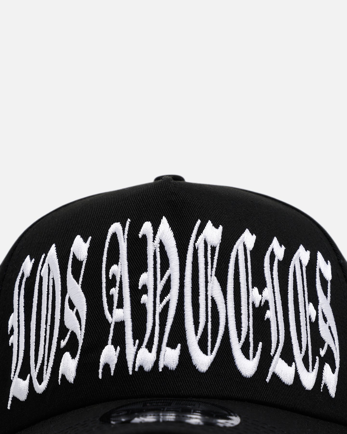 New Era Los Angeles Dodgers 'Oversized Gothic Script Crown' 9FORTY A-Frame Snapback Black/White、mySite、zt4zffjzw