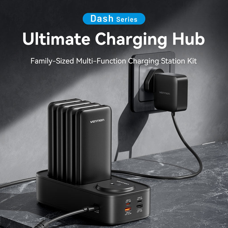 Vention Multi-Function Charging Station Kit、mySite、fannypackpong