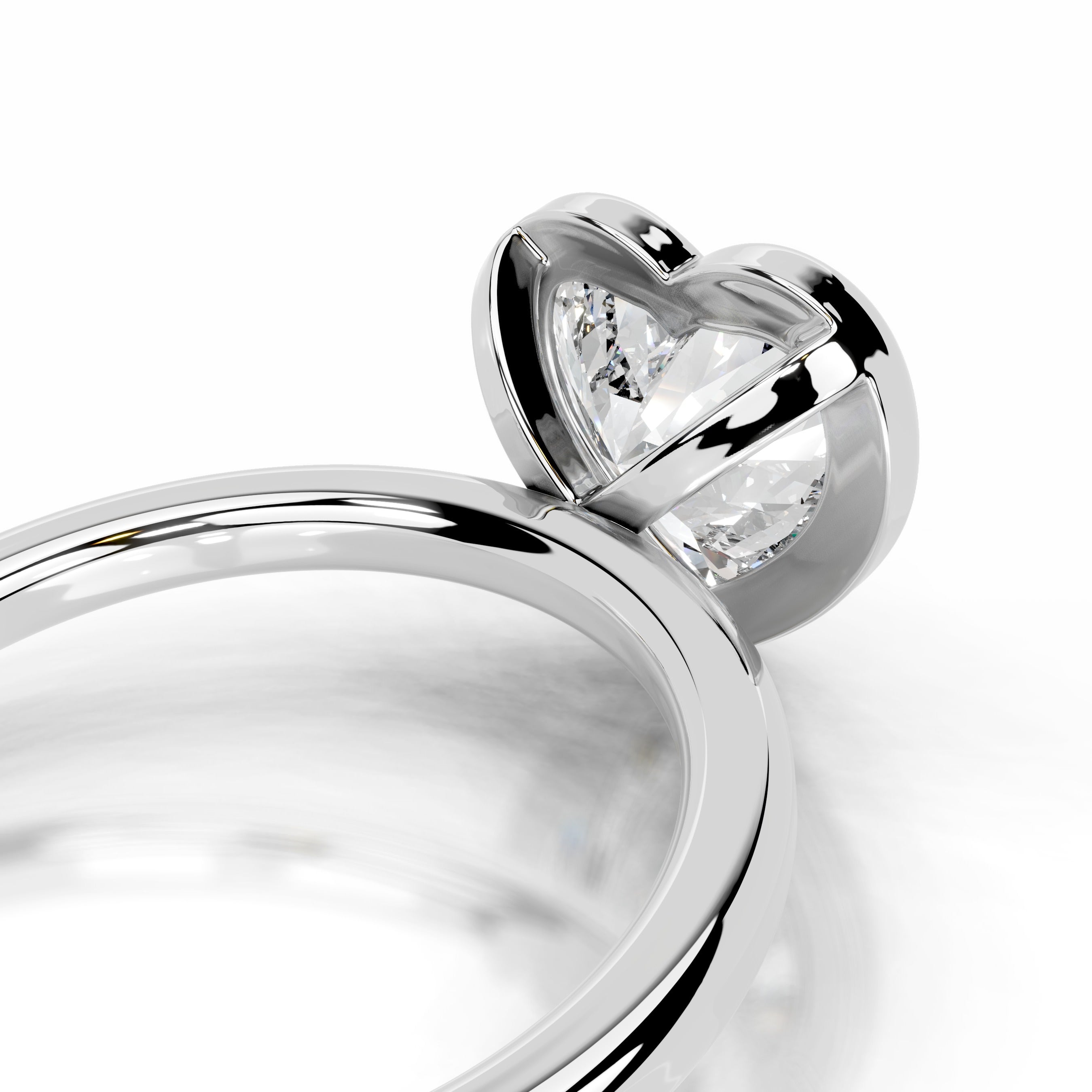 Dima Diamond Engagement Ring - 14K White Gold、mySite、hinf8tx79