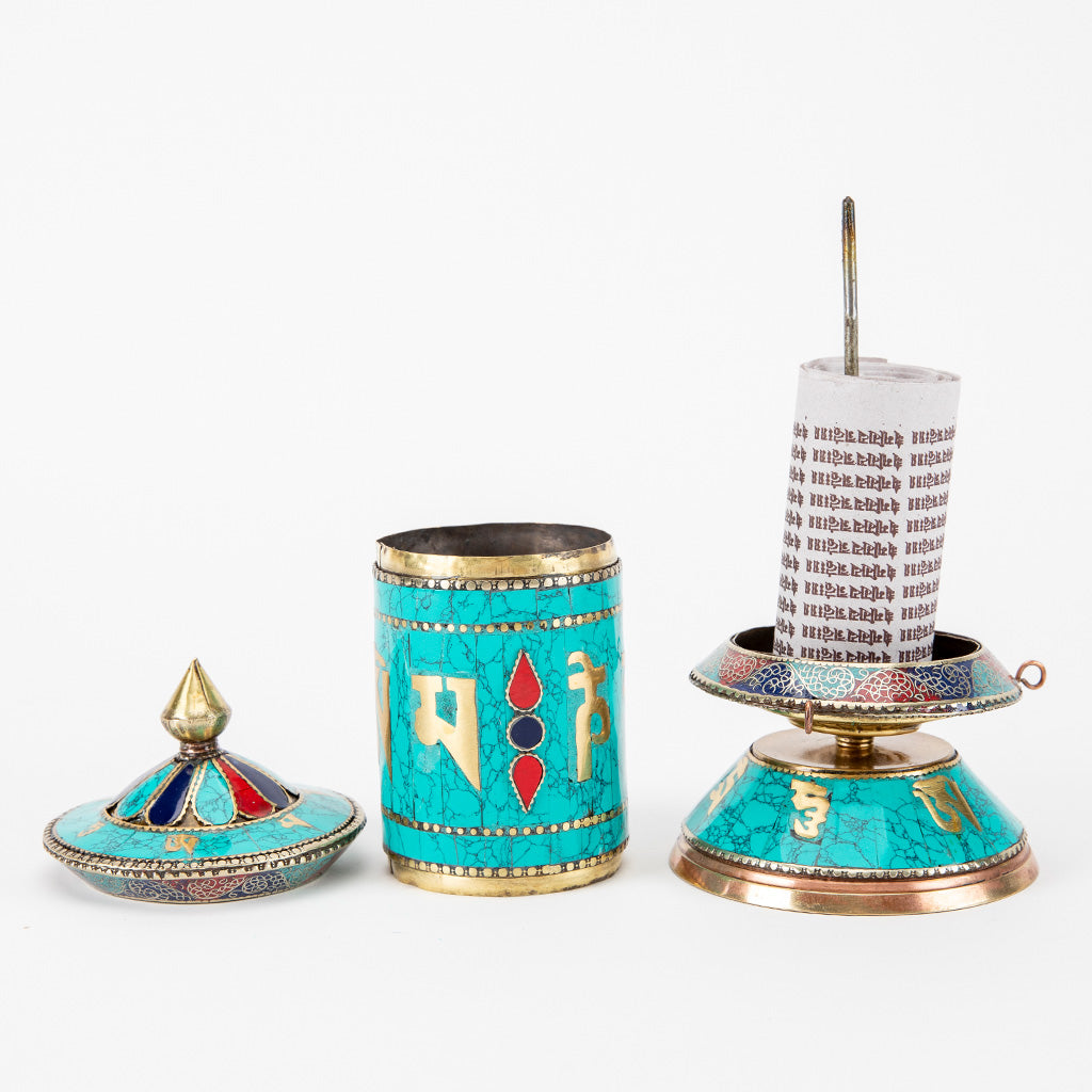 Turquoise Mani Prayer Wheel、mySite、topwebapps