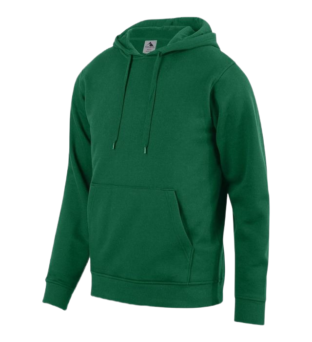 Augusta Youth 60/40 Fleece Hoody - Dark Green、mySite、noshort