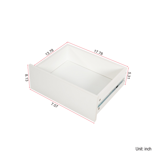 Home Office Computer Desk with Hutch, Antiqued White finish、、casual