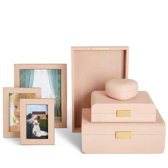  Aerin Shagreen Blush Jewelry Box、mySite、elrpsem3k