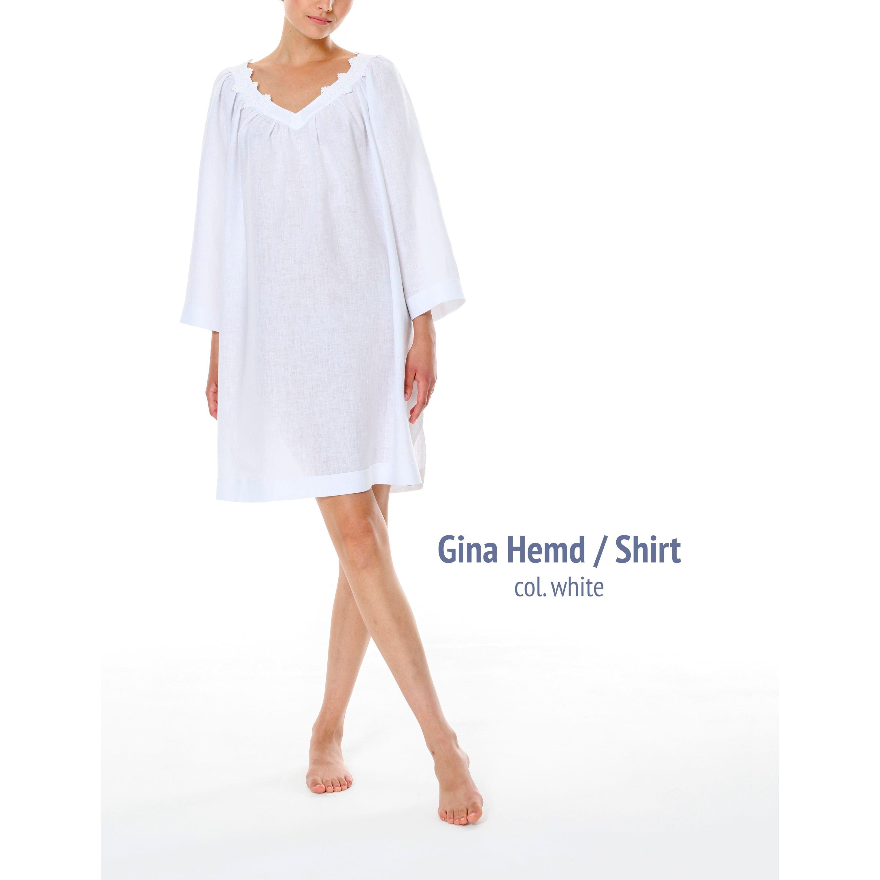  Celestine Gina Hemd Shirt - White、mySite、justintrudeaud