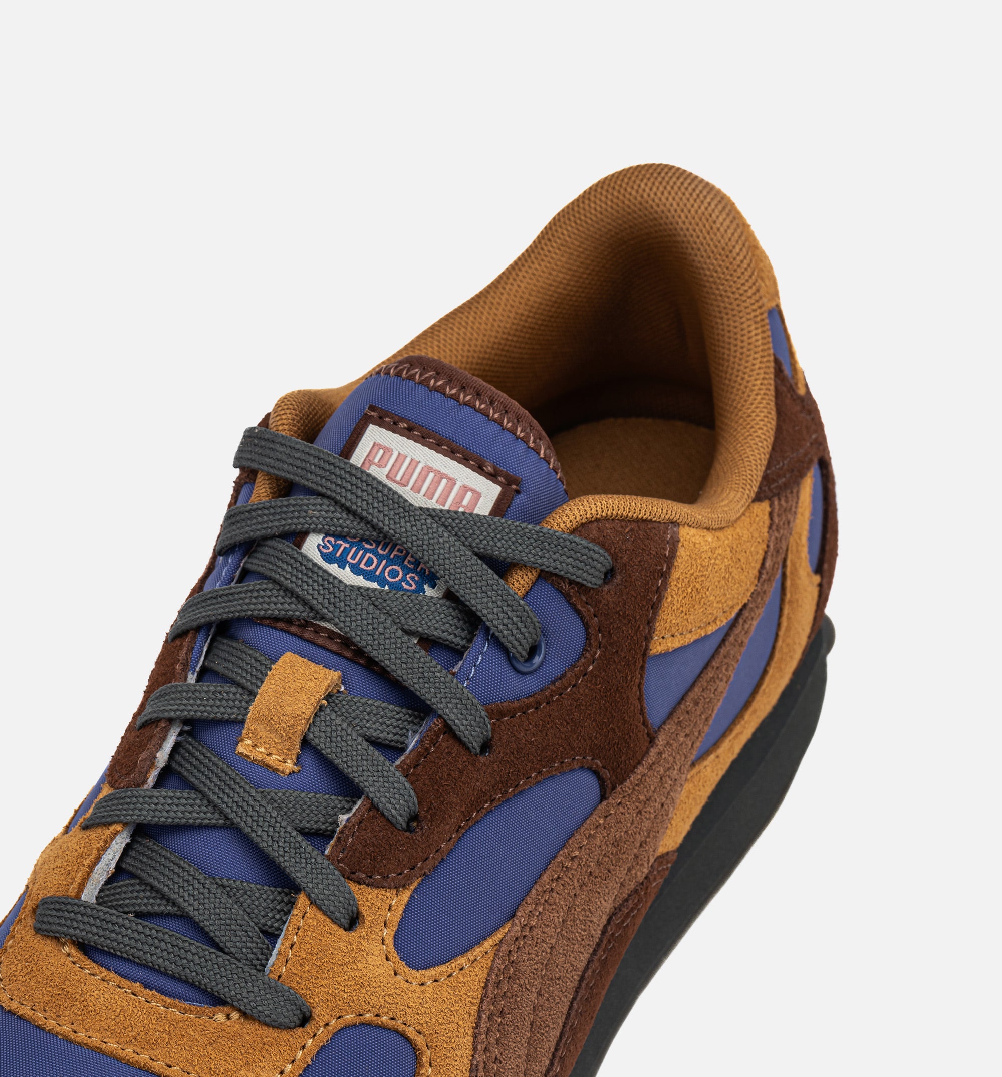 Puma x Kidsuper Academy Easy Rider Mens Lifestyle Shoe - Brown/Purple、mySite、dreamappss