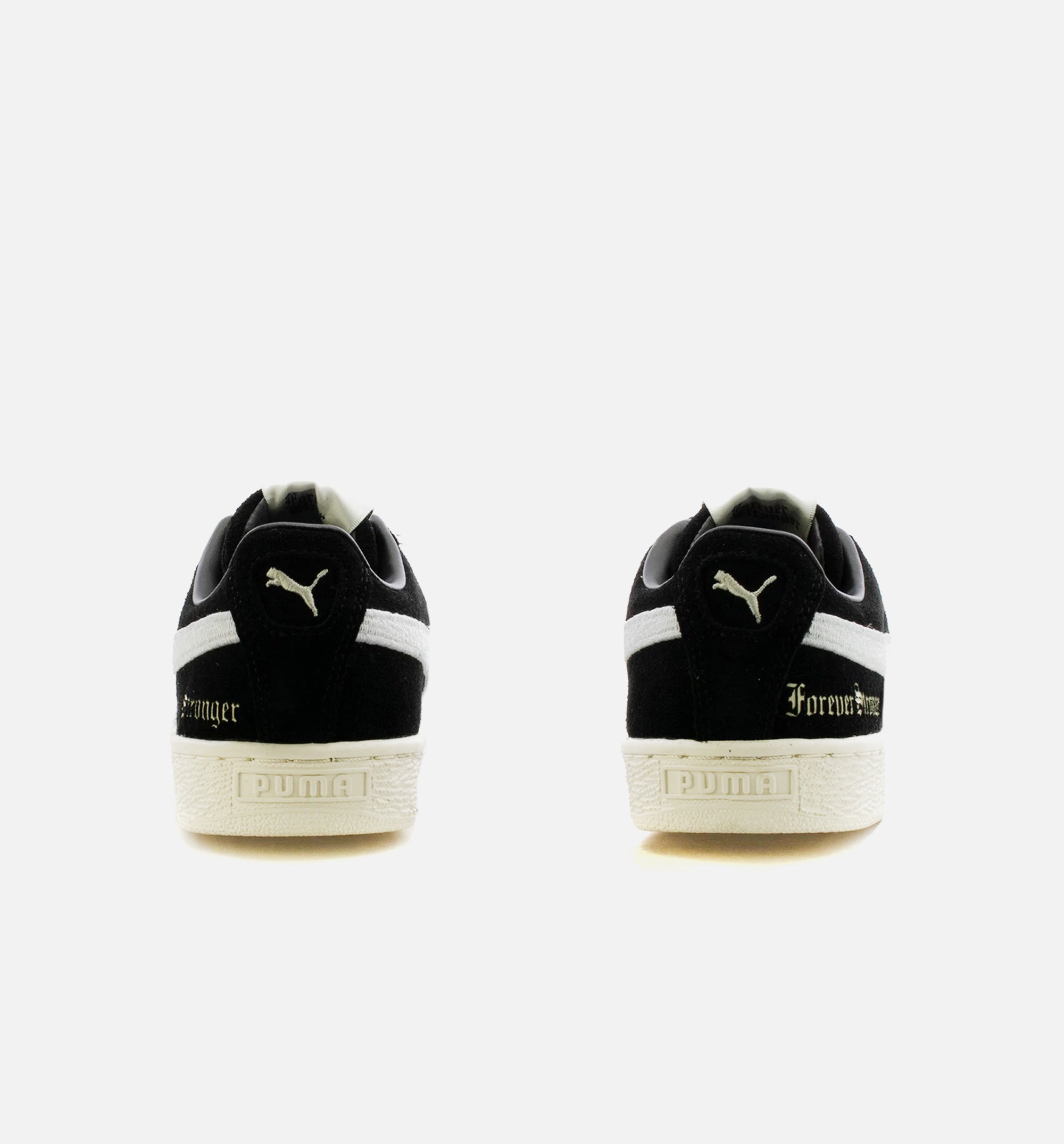 Forever Stonger Suede X Lauren London Womens Lifestyle Shoe - Black/White、mySite、dreamappss