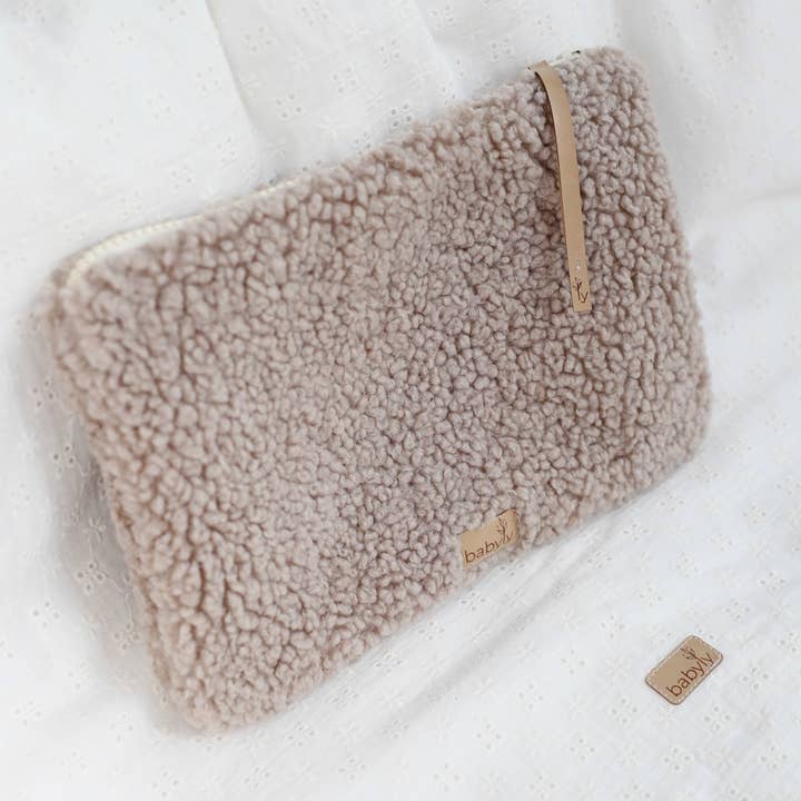 Teddy Diaper / Cosmetic Organizer - Taupe、mySite、elrpsem3k