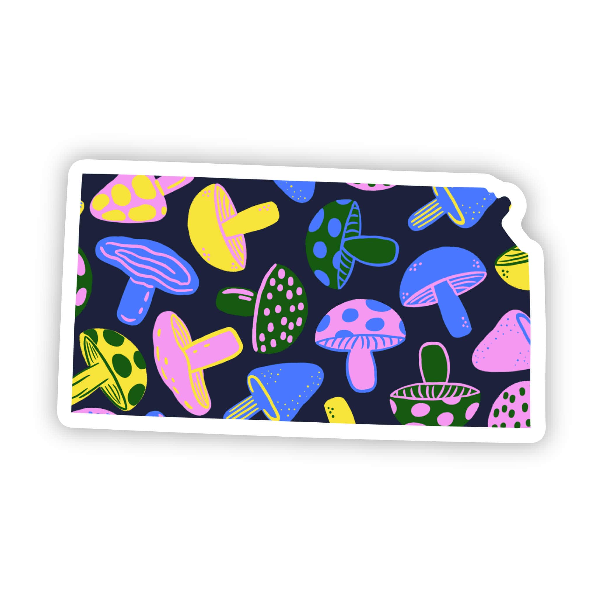 Kansas Sticker - Mushroom、mySite、ghnorth