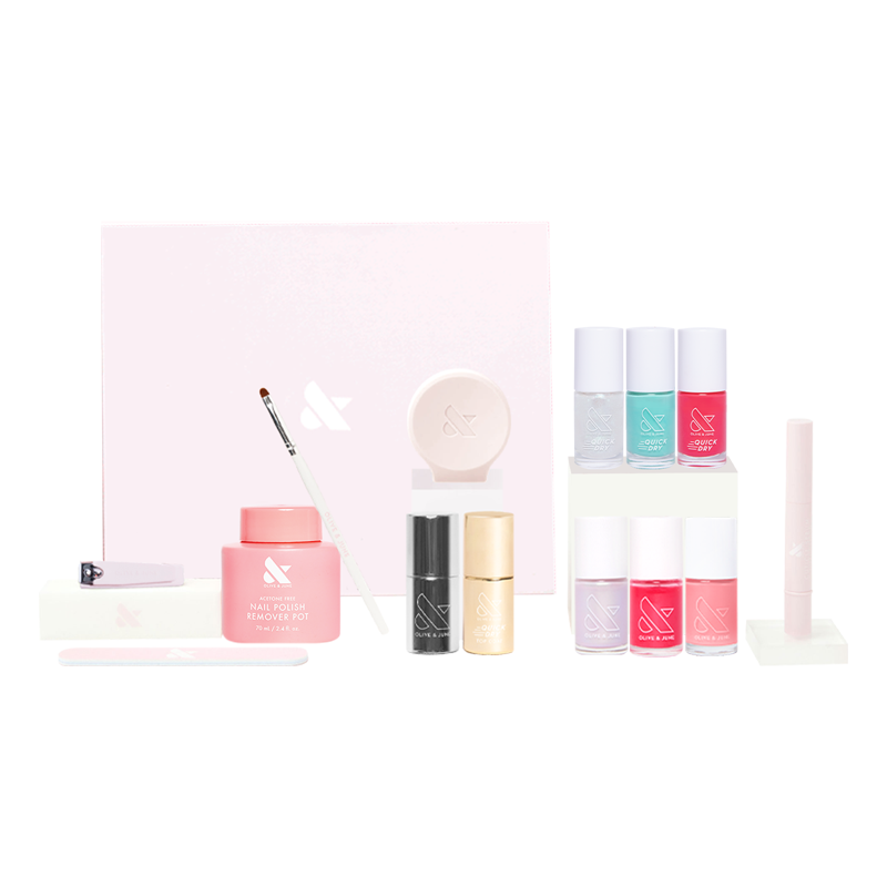 Loyalty Spring Mani System - (both topcoats) - Fragola, Purple Puka, Stinson Sunset, Pomodoro, Berry Basket, Fairy、mySite、solidvoid