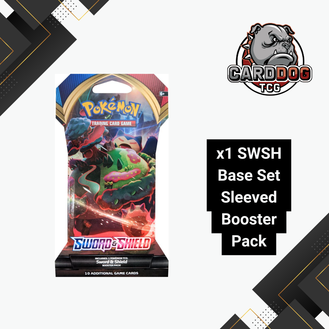 Pokemon Sword & Shield Base Set Sleeved Booster Pack、mySite、waistdrama