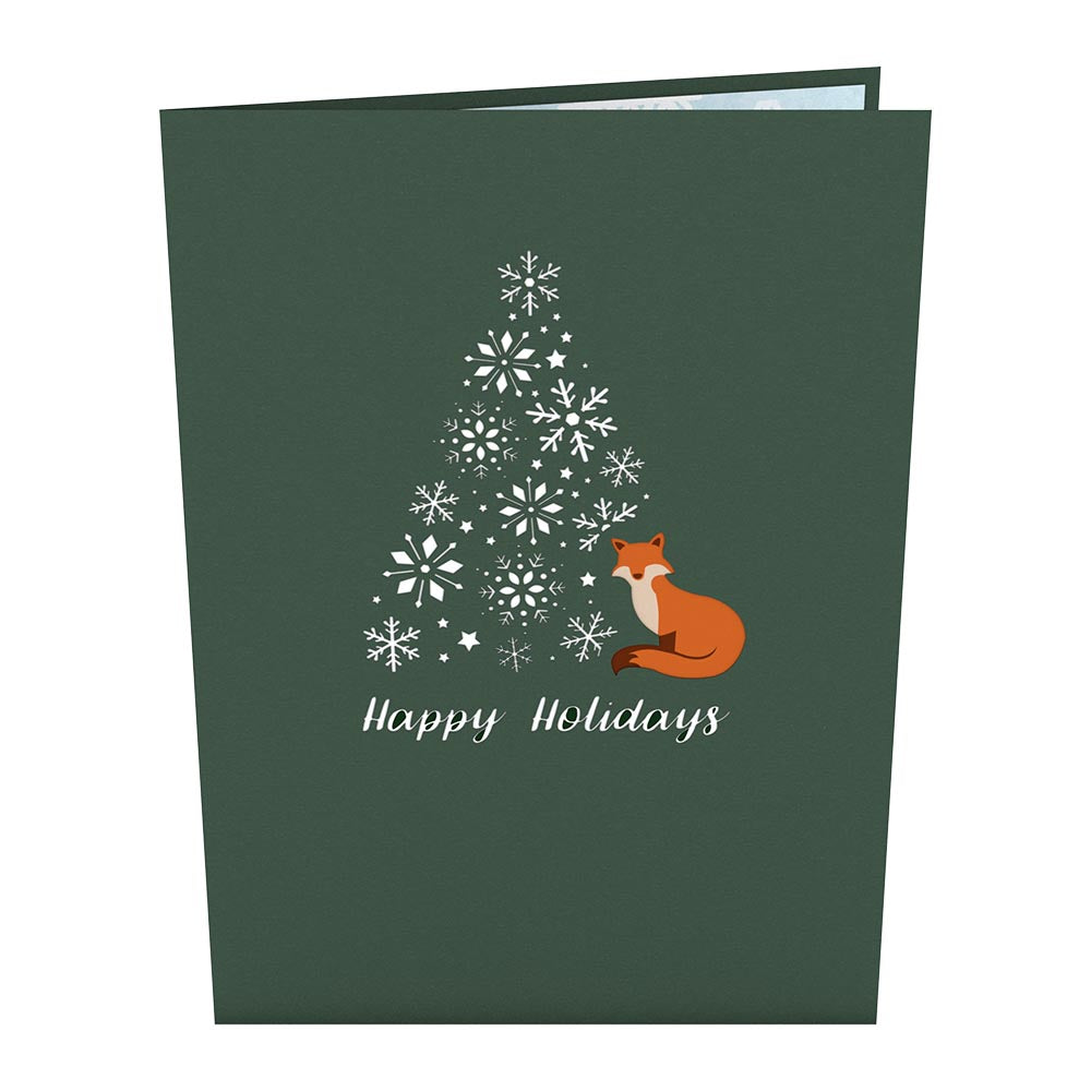 Arbor Day Foundation Holiday Tree Pop-Up Card、mySite、solidvoid