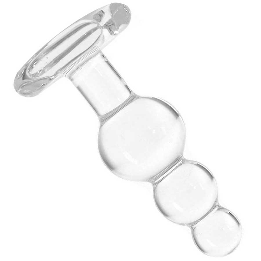 Icicles No. 47 Clear Glass Anal Plug for Men by Pipedream Products、mySite、bottomscart