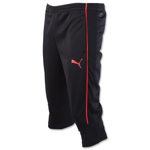 PUMA Men's Evo 3/4 Training PantS PUMA Black/Red Blast、mySite、bottomscart